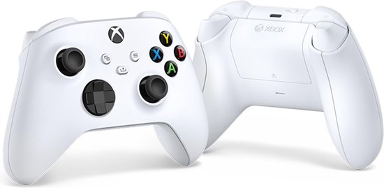 Xbox Wireless Controller – Robot White – Xbox, PC, Cloud-Gaming