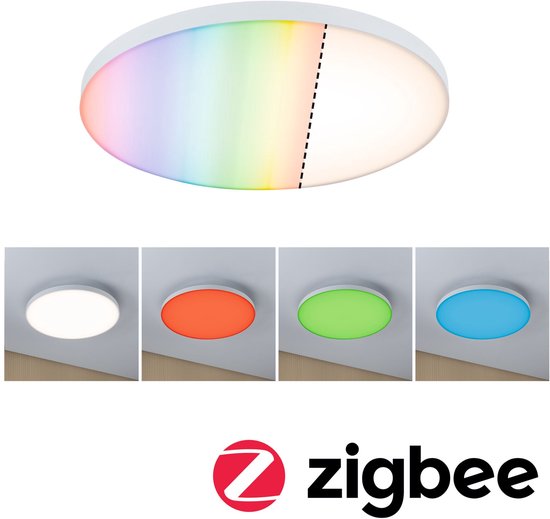 LED-Panel Smart Home Zigbee 3.0 Loria - Rund - 400mm - 22W - 2000lm - RGBW - Weiß dimmbar