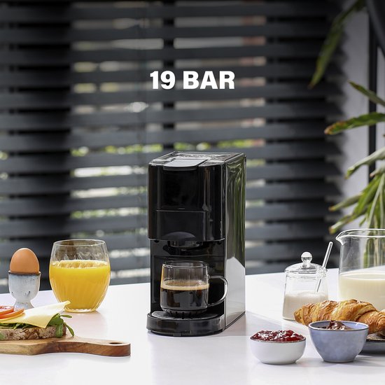 Princess 249450 Multi Capsule Filterkaffeemaschine - Stahl 4-in-1 - Geeignet für mehrere Kaffeesorten