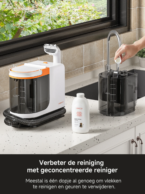 UWANT B300pro Teppichreiniger – 18 kPa Saugkraft – Selbstreinigend