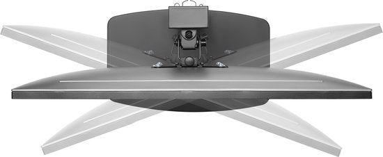 Höhenverstellbarer Monitorständer - Monitor schwenkbar neigbar drehbar