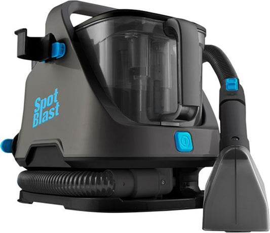Lvington Spot Blast Wasserstaubsauger – Teppichreiniger – Polsterreiniger für Auto oder Sofa – Reinigungsgerät – 650 W – Textilreiniger – Entfernt Flecken – Reinigt, schrubbt und saugt – Intelligentes Doppeltanksystem