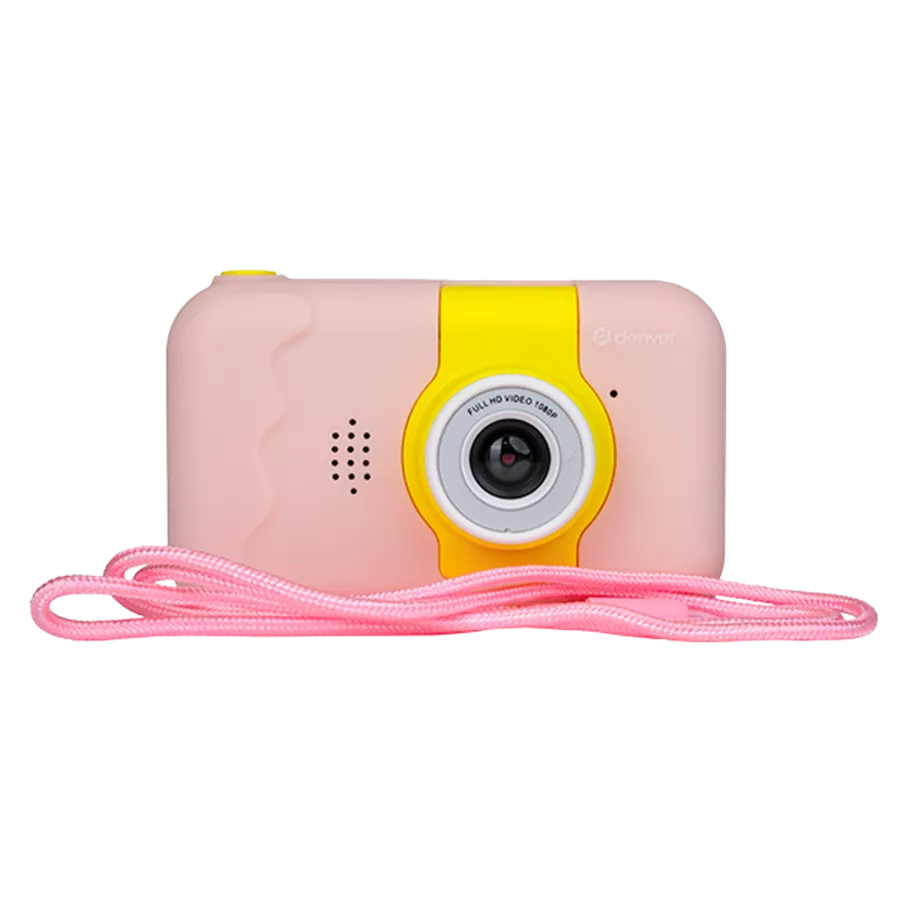 DENVER KCA-1350ROSEMK2 Kinder-Digitalkamera - Pink, 2" LCD, 40MP, 4x Zoom, 1080p Video, 12,5 x 6 x 3 cm