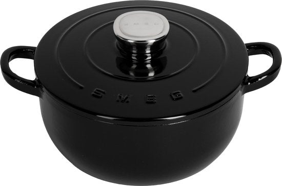 Smeg – Bratpfanne – 24 cm – 4,2 l – Schwarz
