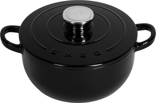 Smeg – Bratpfanne – 24 cm – 4,2 l – Schwarz