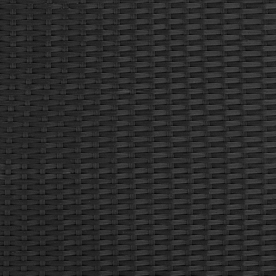 tectake - bequemer Geflechtsessel mit Armlehnen, Gartenmöbel für Balkon, Garten, Lounge, 70 x 69 x 65 cm, wasserabweisende und abwaschbare Bezüge, inkl. Sitz- und Rückenkissen - schwarz - Poly-Rattan