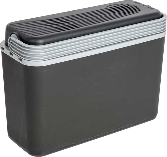 Bo-Camp - Autokühlbox - Arktis - Grau - Polyethylen - 12 Volt - 12 Liter