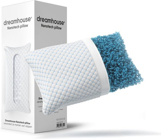 Sleeptime Pillow - Nachfüllbares Kissen - Geeignet für alle Schlafpositionen - Kühlende Technologie - Reduziert Nackenschmerzen