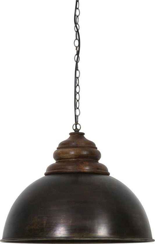 Light & Living Hängeleuchte Leia - Schwarz - Ø52cm - Industrial & Modern