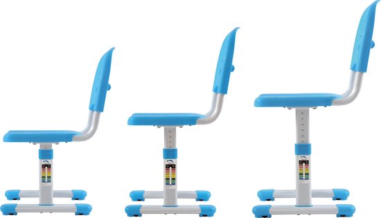 Kinder-Schreibtisch mit ergonomischem, höhenverstellbarem Schreibtischstuhl – Zeichentisch – Schultisch