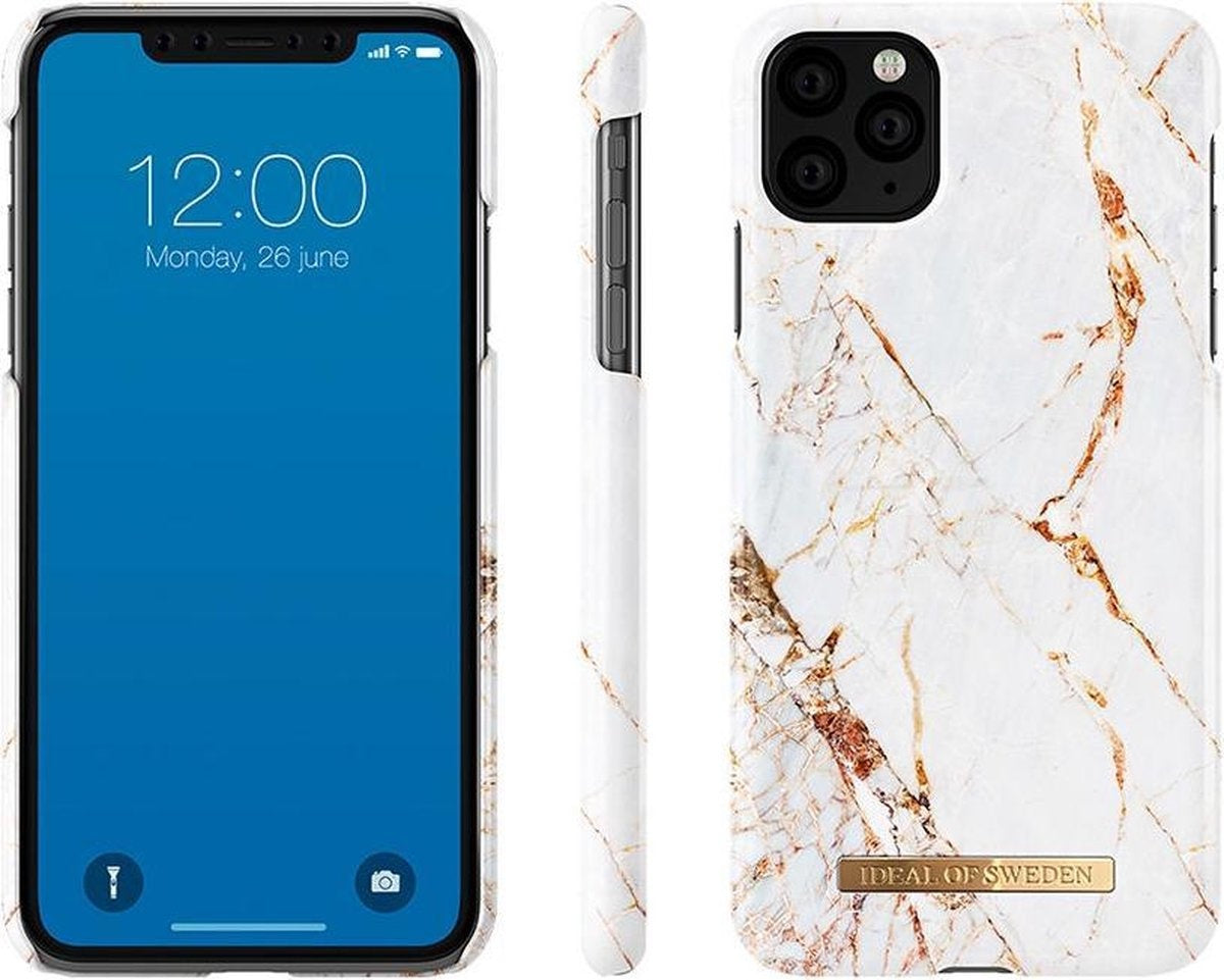 iDeal of Sweden iPhone 11 Pro Max Hülle - Kunststoff - Marmor - Carrara Gold