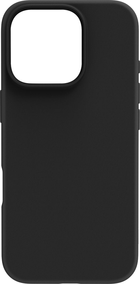 BeHello - iPhone 16 Pro Tasche Soft Touch - MagSafe - Magnetischer Ring - Schwarz