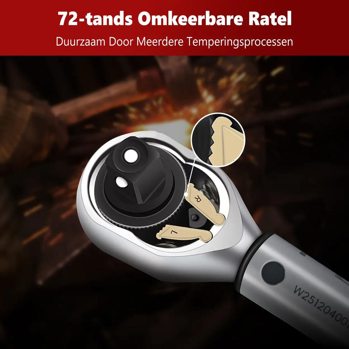 MoveCrab Drehmomentschlüssel-Set für Fahrräder – 15-teilig – 1/4 Zoll – 2–20 Nm