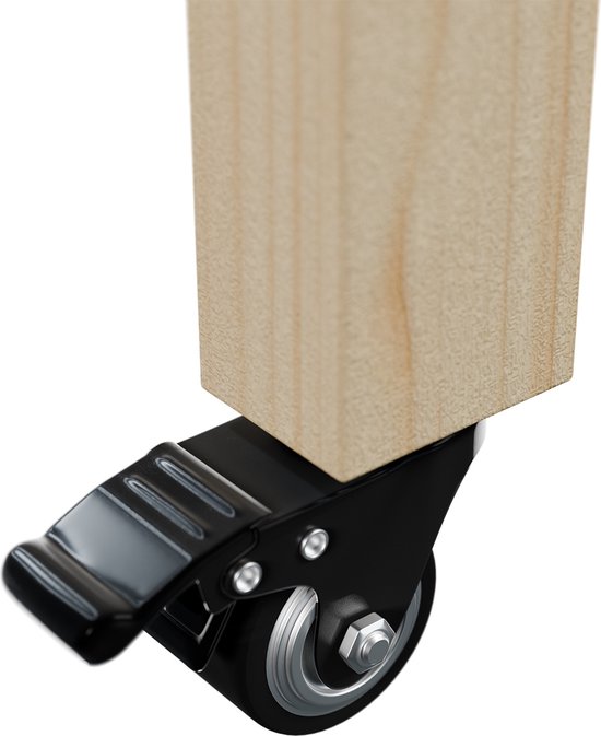 Hochbeetkasten Freya - Mit Rädern