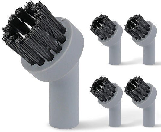 LEBENLANG - Dampfreiniger Handgerät Dampfreiniger - 5x Nylonbürstenaufsatz für LEBENLANG Dampfreiniger LBR9727
