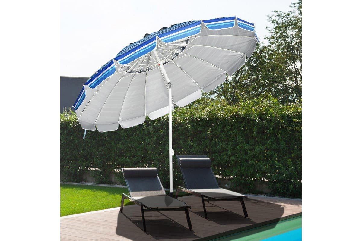 Coast Sonnenschirm - 245cm - Blau
