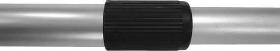 Bo-Camp – Tarp-/Zeltstange – Teleskopisch – 4-teilig – 102–230 cm