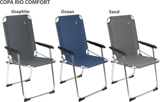 Bo-Camp – Stuhl – Copa Rio – XXL – Sand