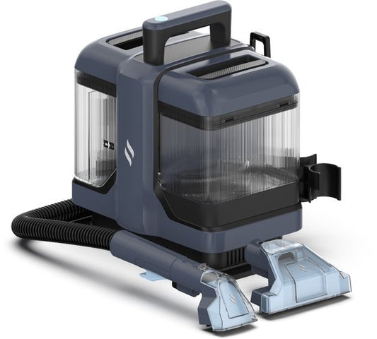 Samako Teppichreiniger V2 - Tragbarer Fleckenreiniger - Sofareiniger - Möbelreiniger - Sitzreiniger - Matratzenreiniger - Dampfreiniger - Reinigungsmaschine