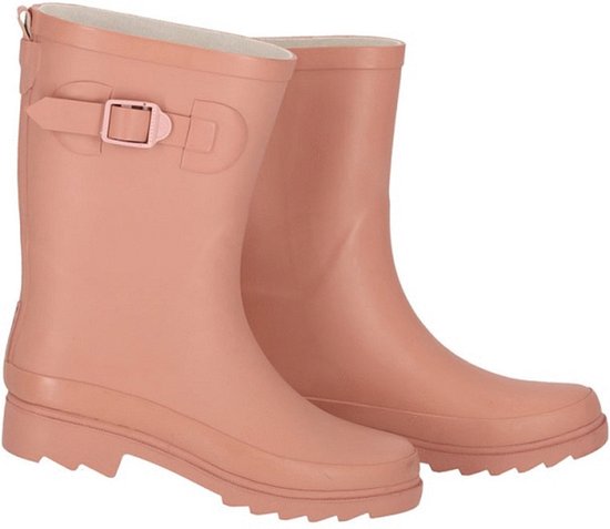 Xq Footwear Damen Regen Stiefel Strap Gummi Rosa - Stiefel - Größe 39