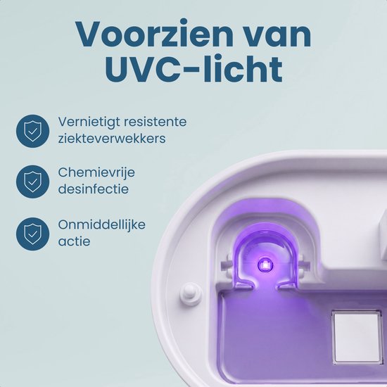 Auronic Luftbefeuchter – 5 l – Geeignet für Schlafzimmer, Babyzimmer, Büro, Wohnzimmer und mehr – Luftbefeuchter – BPA-frei – Weiß