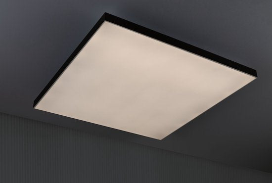 LED-Panel Loria Rainbow dynamicRGBW eckig 595x595mm 31W 2820lm RGB+ Schwarz dimmbar