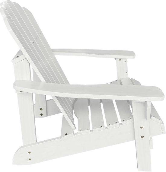 AXI Carmen Adirondack-Stuhl – Loungesessel aus Holz mit Armlehnen – Hohe Rückenlehne – 90,5 x 78,4 x 93 cm