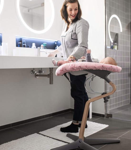 Stokke® Nomi® Newborn-Set – Grau/Grau-Rosa