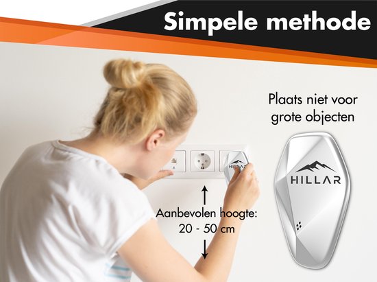 Schädlingsbekämpfung - EFFEKTIVE Schädlingsbekämpfung - Ultraschall - Mäuse vertreiben - Ameisen - Spinnen - Schaben - Ratten - Mücken - Ultraschall-Insektenvernichter - Gegen Fliegenbefall - Wespenbefall - Mausbefall - DUO weiß