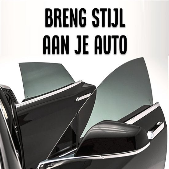 Homewell Autofensterfolie HR++ 75x300 - Tönungsfolie | Sonnenschutzfolie Auto - Verdunkelung 20%