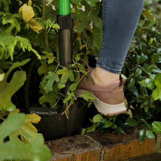Hammersmith RayzerShovel All-in-One-Schaufel – Gartenschaufel für harten, steinigen Boden – Schaufel mit Wurzelsäge und Soft-Touch-Griff – Extra breite Profilkante – Gartenschaufel – Versandhandelsausgabe