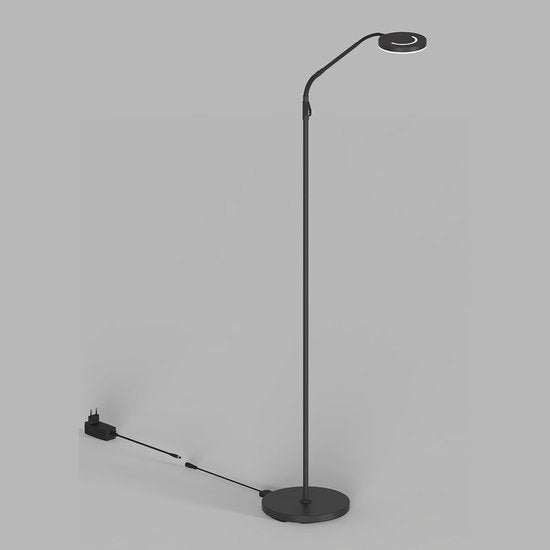 Steinhauer Exclusive – Stehlampe – Soleil2 – schwarz – Kunststoff und Metall – Designlampe – LED – 4389ZW