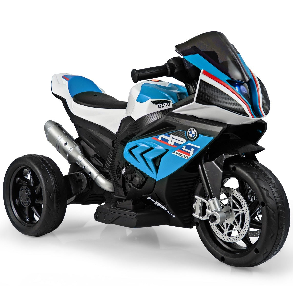 Coast 3-Rad-Motorrad kann mit Musik aufgeladen werden 82,5 x 42 x 54 cm blau