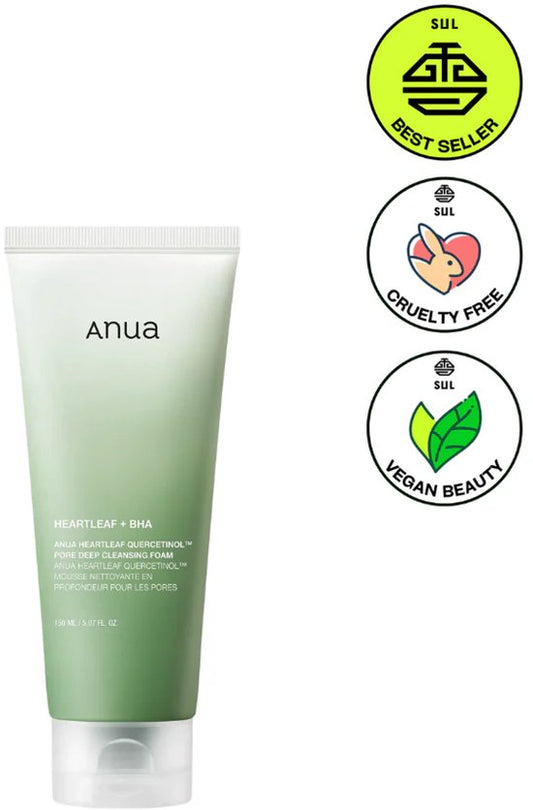 Anua - Heartleaf + BHA - Reinigungsschaum - 25 ml - für unterwegs