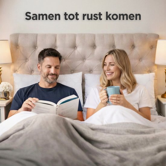 CozySense® Kopfkissen - 2er Set - 50x70 CM - Kühlendes Schlafkissen - Verstellbares Kissen mit extra Füllung - Kissen für Seiten-, Bauch- und Rückenschläfer