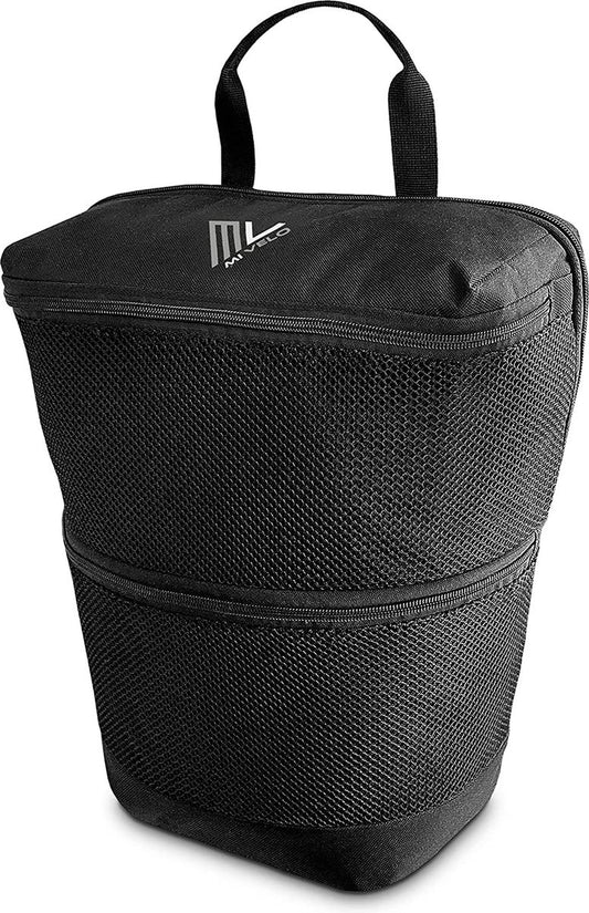 MiVelo Fahrradtasche - Organizer - Leicht und praktisch - Schwarz
