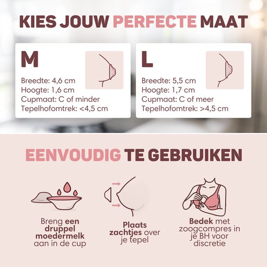 Vulpes Goods® Babycare Silver Nipple Caps - Stillhütchen - 999 Reines Silber - Hypoallergen & Wiederverwendbar - Brustwarzenschutz zum Stillen - Größe M - inkl. Aufbewahrungsbox