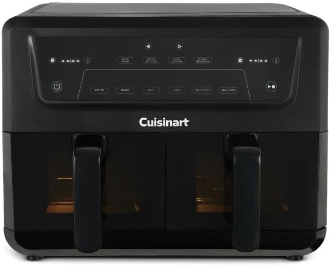Cuisinart XXL Airfryer 10,4 l – Doppelte Schublade 2 x 5,2 l – 2400 W – PFAS-frei