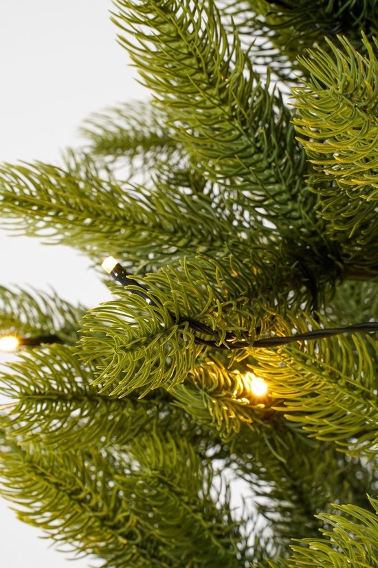 Black Box Trees Norton Künstlicher Weihnachtsbaum im Topf mit LED-Lichtern - H90 x Ø50 cm - Grün
