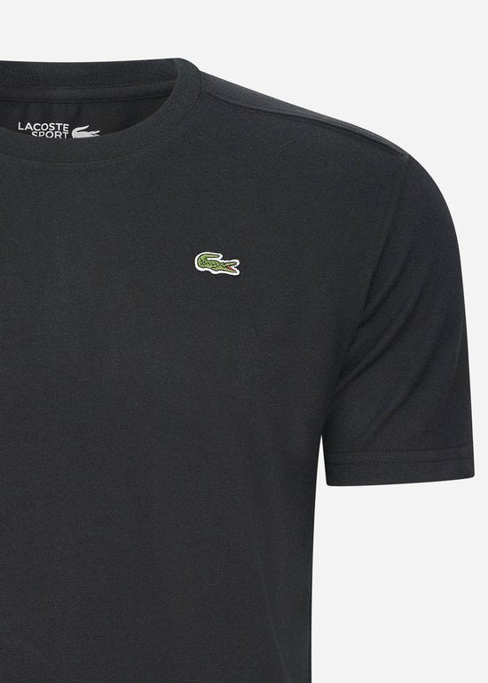 Lacoste Sport T-Shirt Schwarz - Druck-T-Shirts