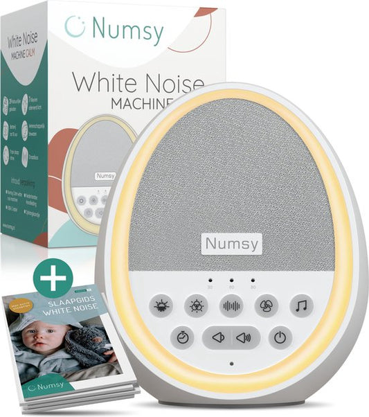 Numsy Calm White Noise Machine Baby - Weißes Rauschen Maschine