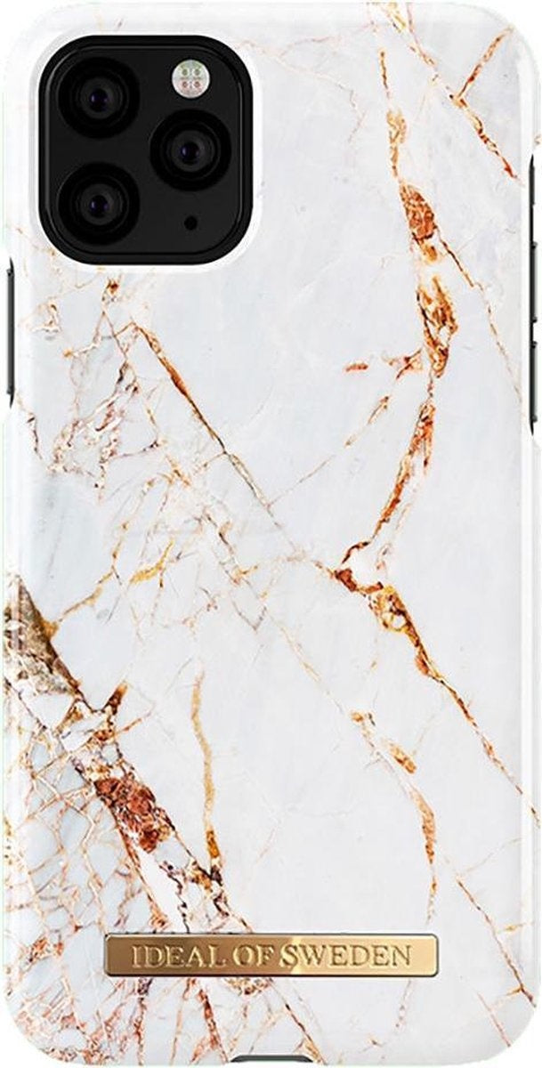 iDeal of Sweden iPhone 11 Pro Hülle - Kunststoff - Carrara Gold - Marmor