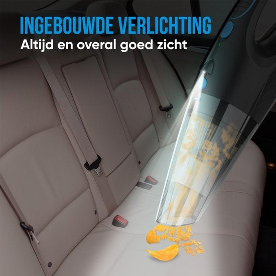 Strex - kabelloser Nass- und Trockensauger - Dustbuster - 3 Aufsätze - 14000PA - LED-Beleuchtung