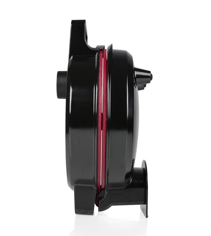 Princess Waffeleisen für herzförmige Waffeln – Schwarz – ⌀19 cm – 1200 W
