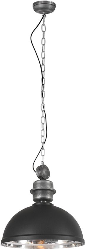 Steinhauer Pendelleuchte Mexlite Gaeve - E27-Fassung - Metall - Schwarz