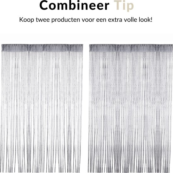 Ridôme Fliegengitter – Türgitter – Stilvoll – inkl. Befestigungsdraht – Fliegengitter aus Kunststoff – 100 x 200 cm – Weiß