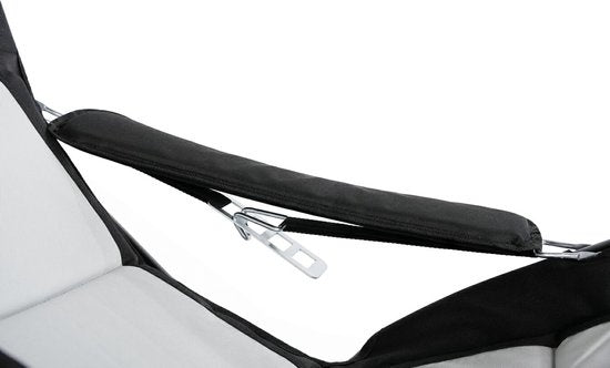 Feel Home - Dormi Outdoor-Sitzmöbel - Scissor - Schwarz und Weiß - 2 Stück