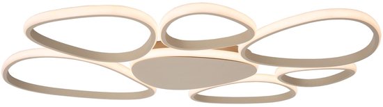 Lucide SAMLING – Deckenleuchte – LED, dimmbar – CCT – 1x72 W, 2700 K/4000 K – Taupe