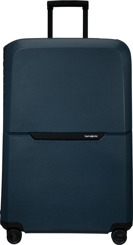 Samsonite Magnum Eco Spinner – Nachhaltig – Geräumig – 81 cm – Midnight Blue