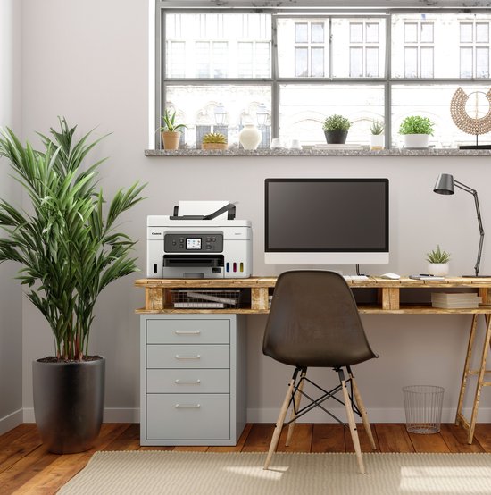 Canon MegaTank MAXIFY GX4050 – All-in-One-Tintenstrahldrucker mit Tintenbehälter – Weiß